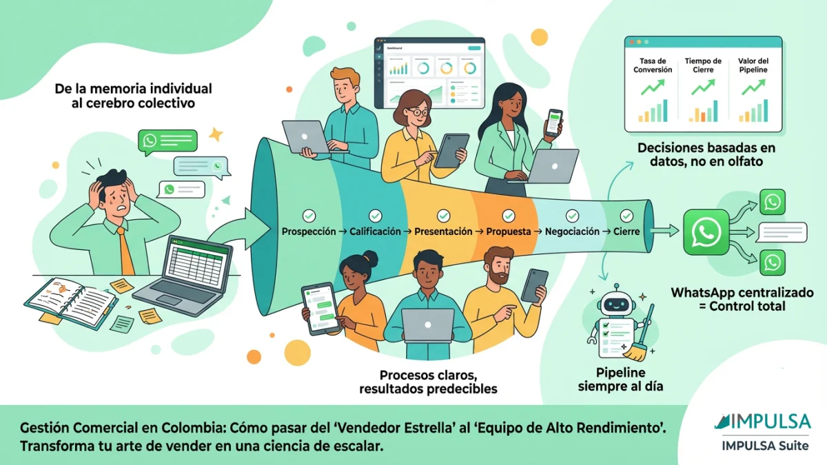 Gestión Comercial en Colombia: Guía para vender más con un CRM