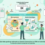 ¿Qué debe gestionar realmente un Gerente Comercial en un CRM en Colombia?