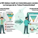 Lo que NO debes medir en Colombia para vender más: La trampa de la "Falsa Productividad"