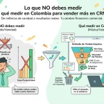 Lo que NO debes medir (y qué medir en Colombia para vender más en CRM)